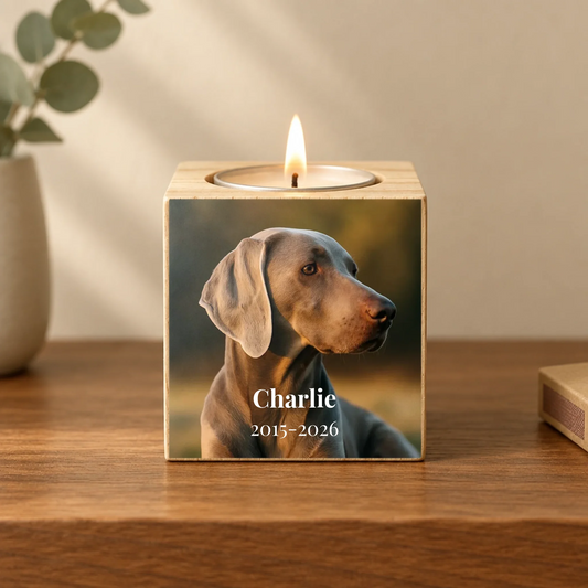 Personalized Tealight Holder - Your Photo