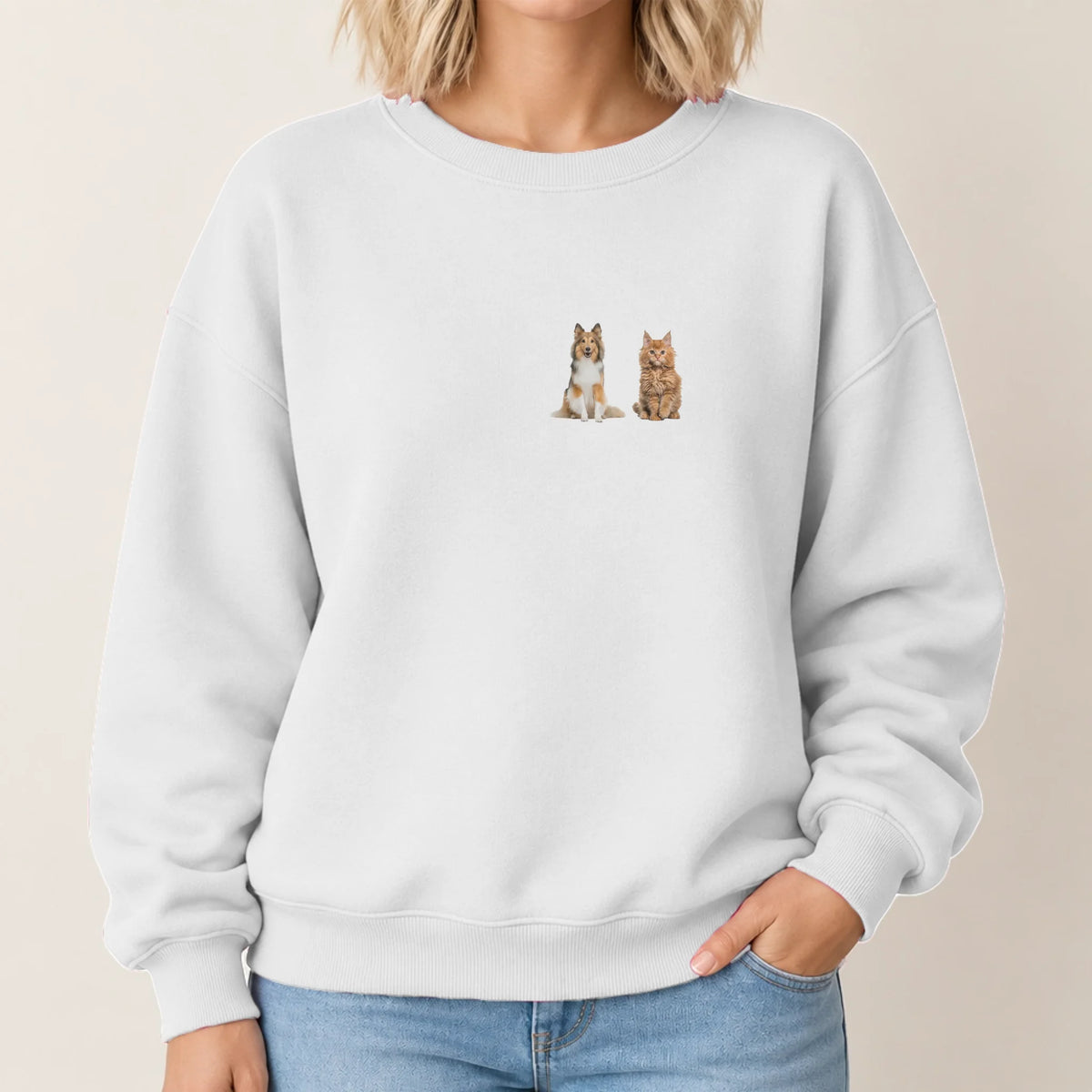 Sweatshirt 2026 SHOP Mockup woman