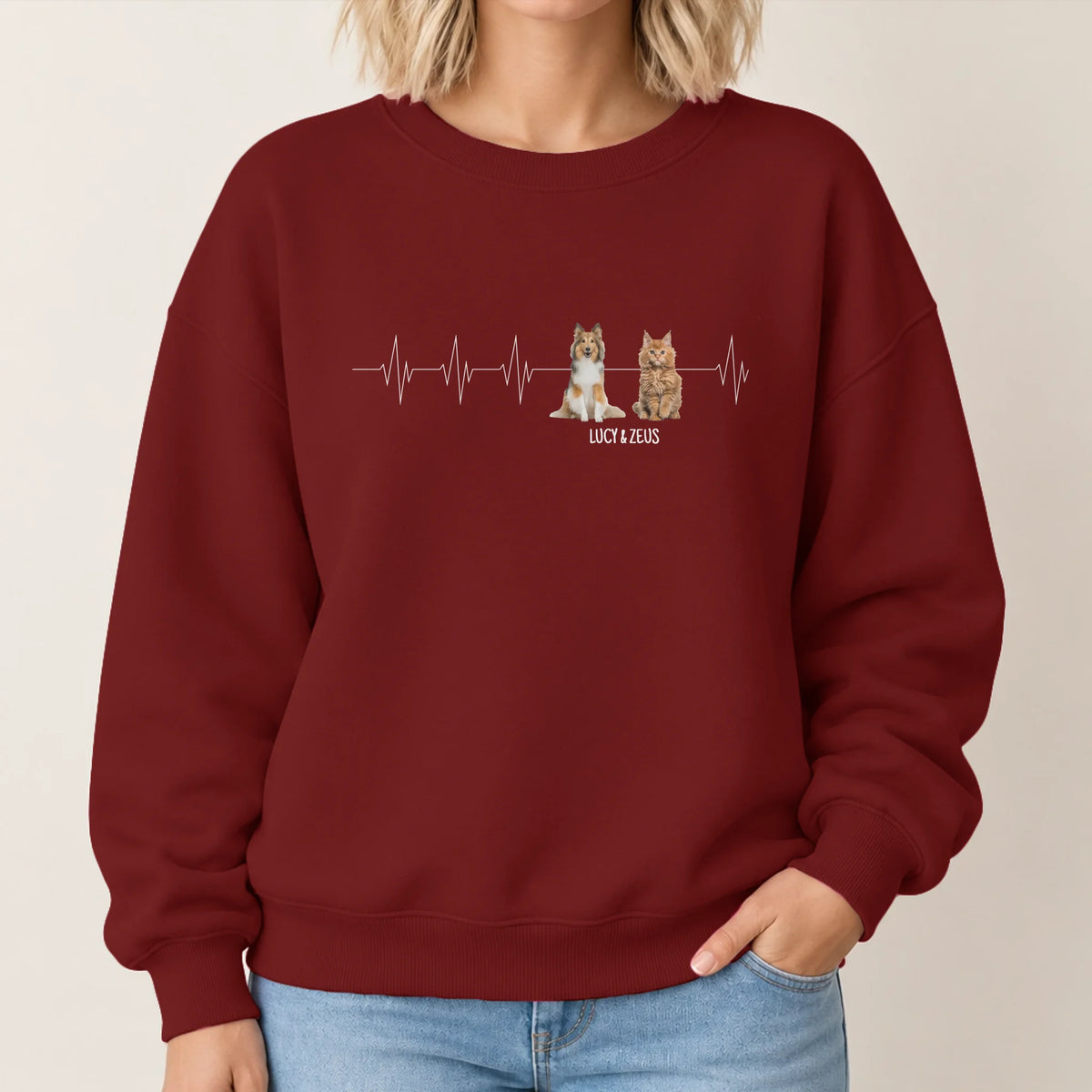 Sweatshirt 2026 SHOP Mockup woman