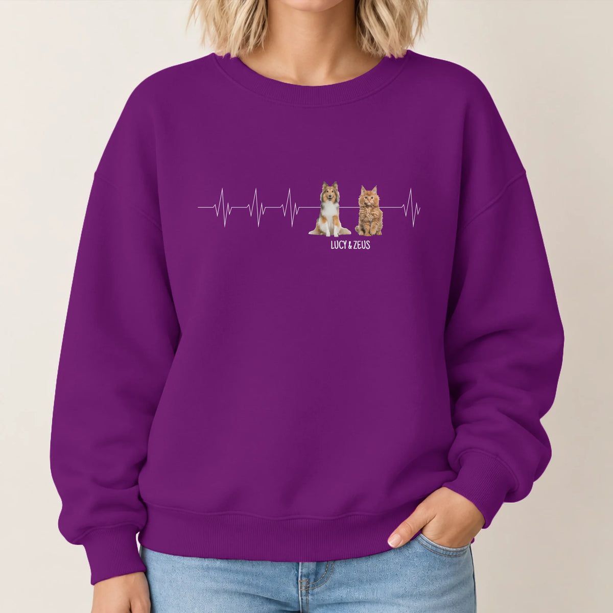 Sweatshirt 2026 SHOP Mockup woman