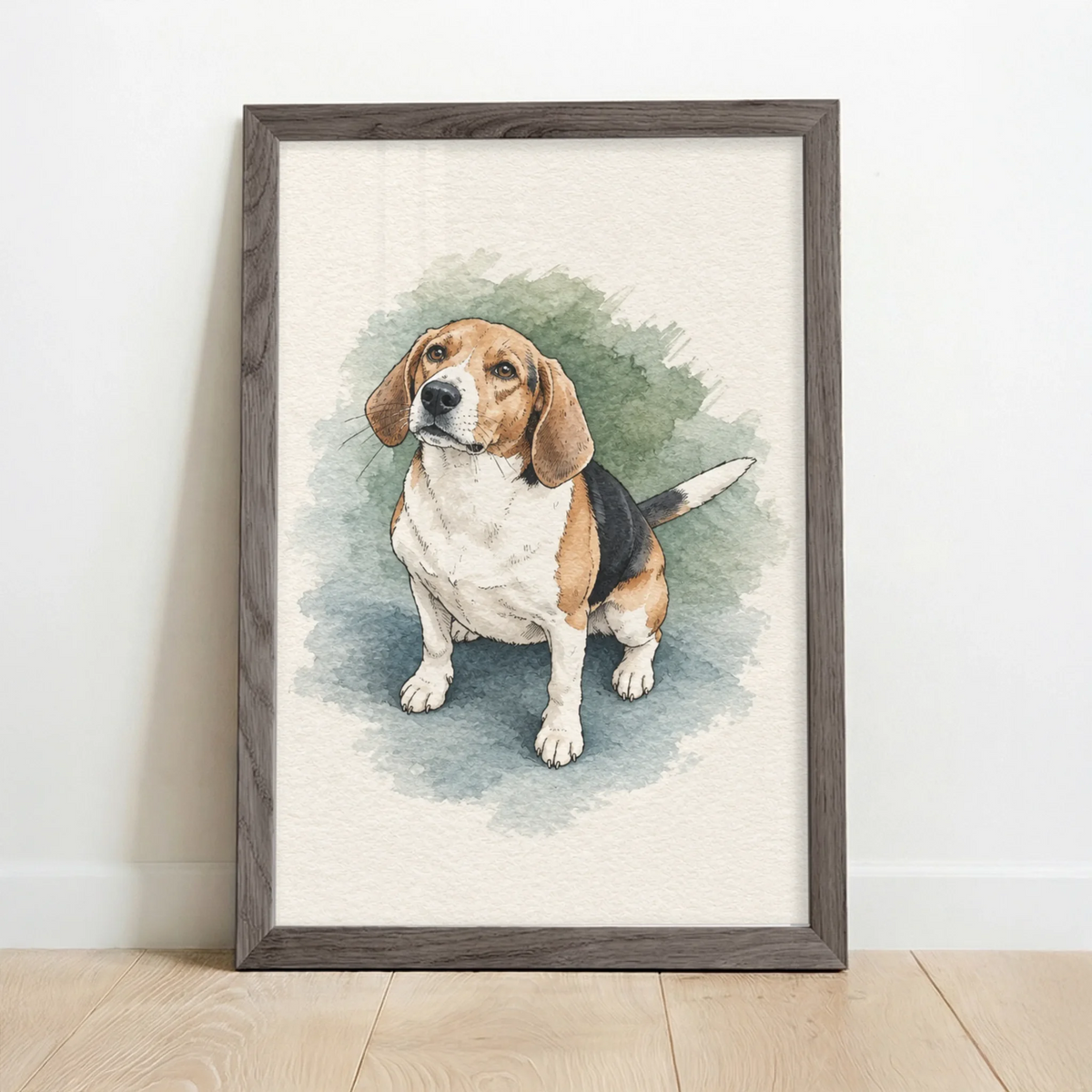 Framed Poster UK oak copy
