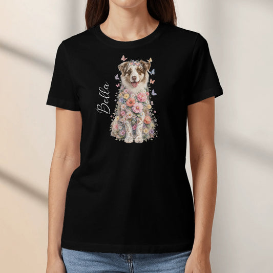 Personalized T-Shirt - Floral