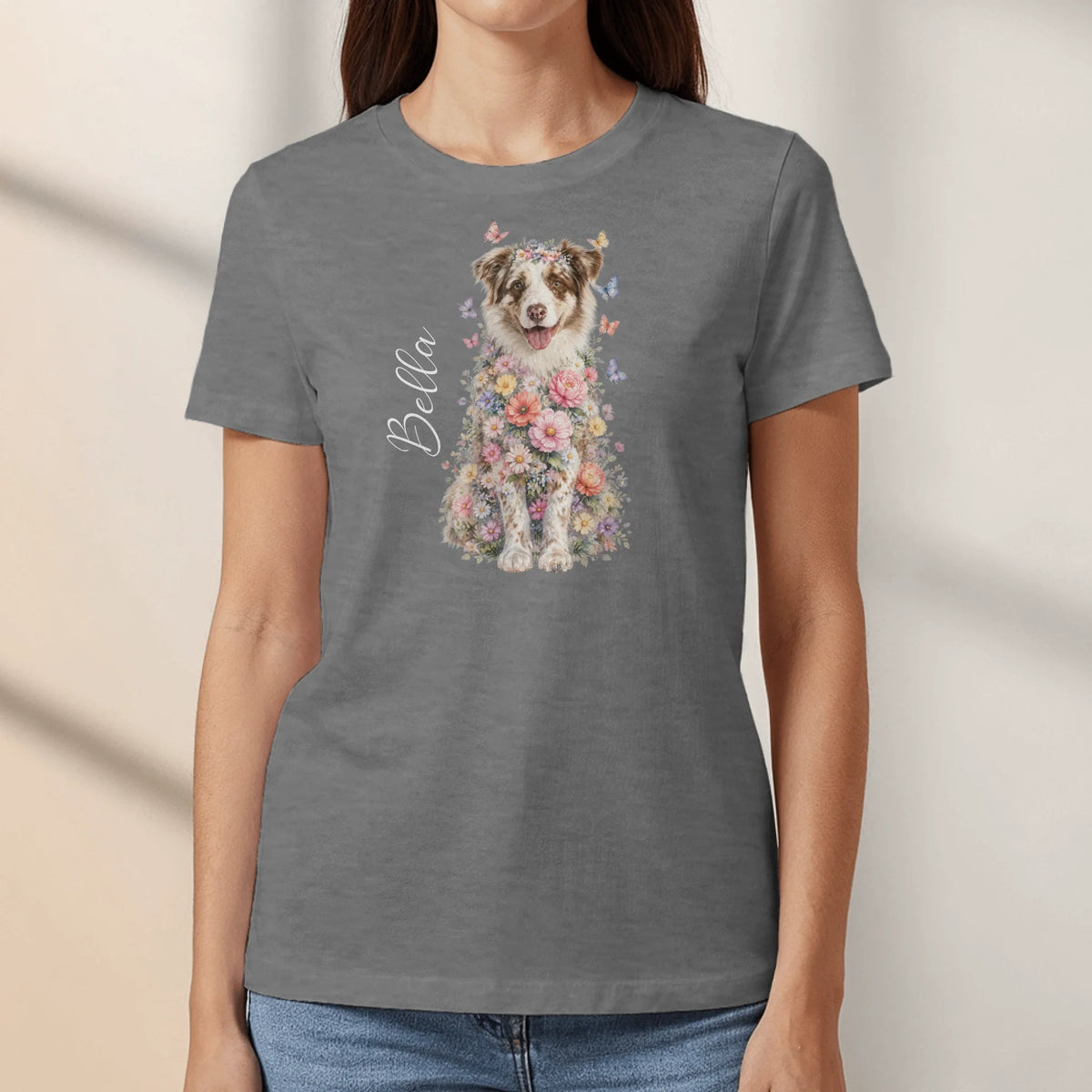 Personalized T-Shirt - Floral