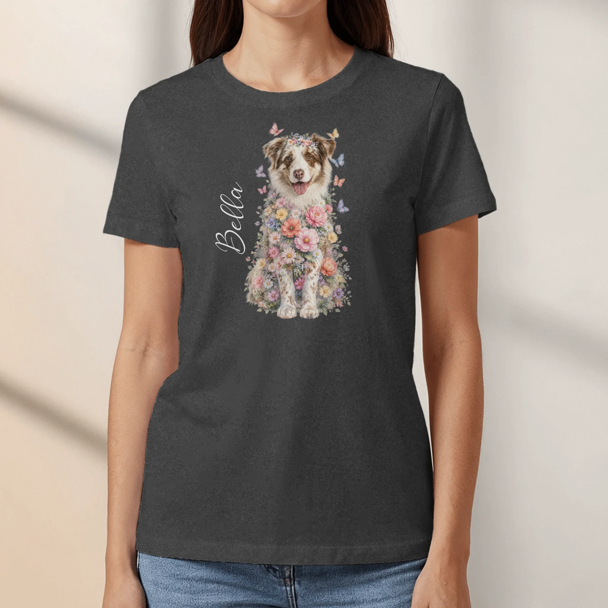 Personalized T-Shirt - Floral