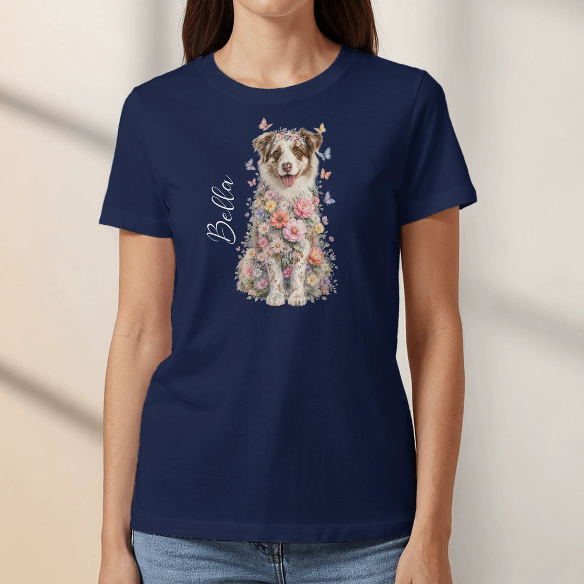 Personalized T-Shirt - Floral