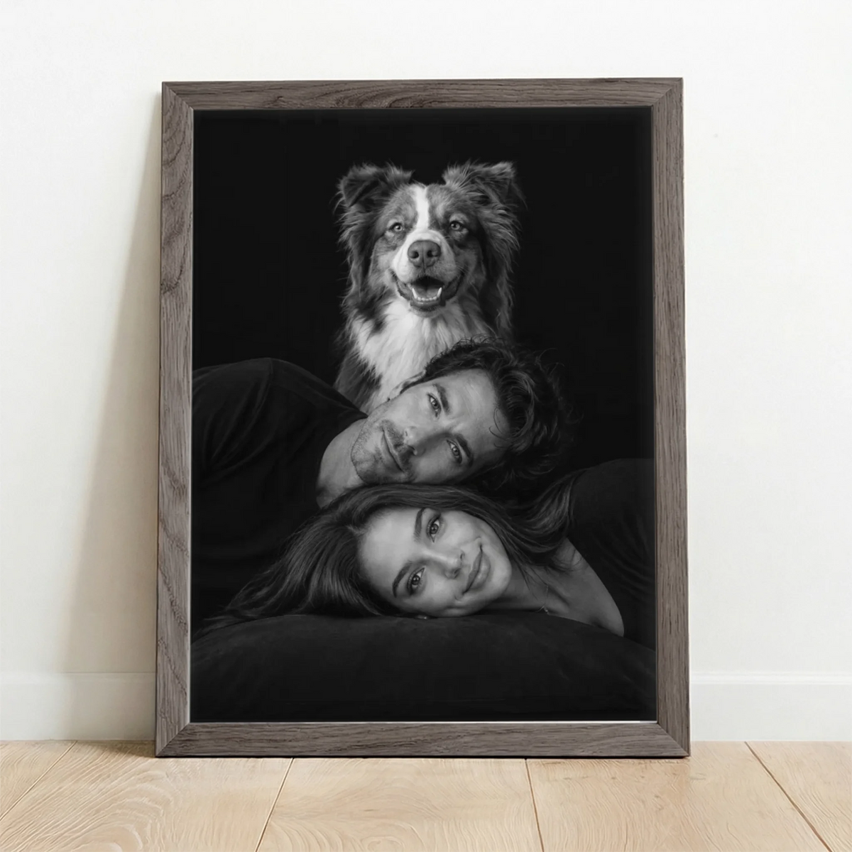 Framed Poster UK oak