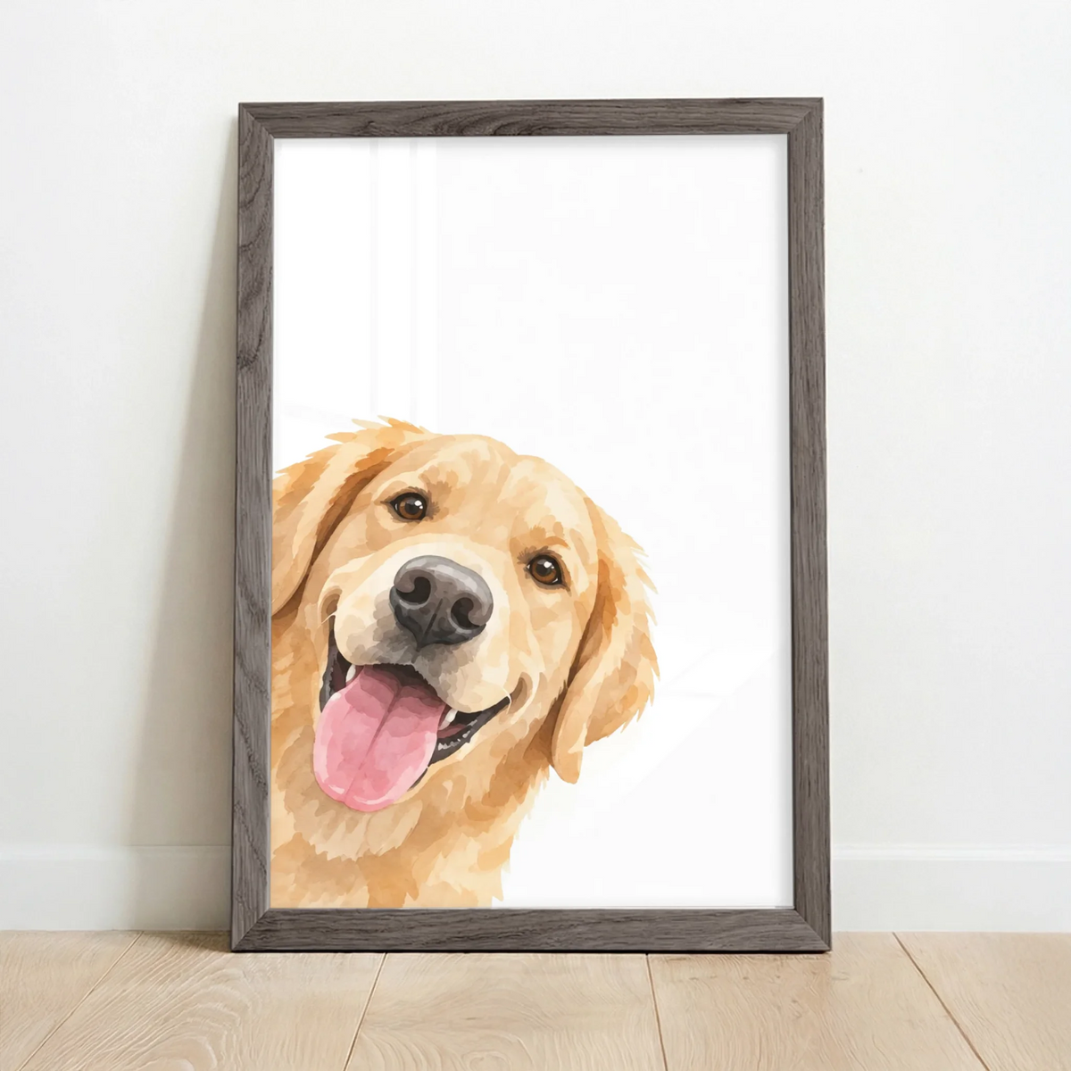 Framed Poster UK oak copy
