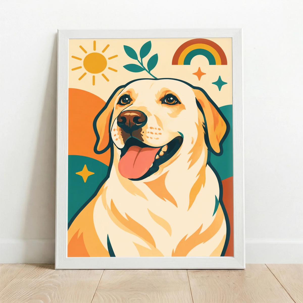 Framed Poster white