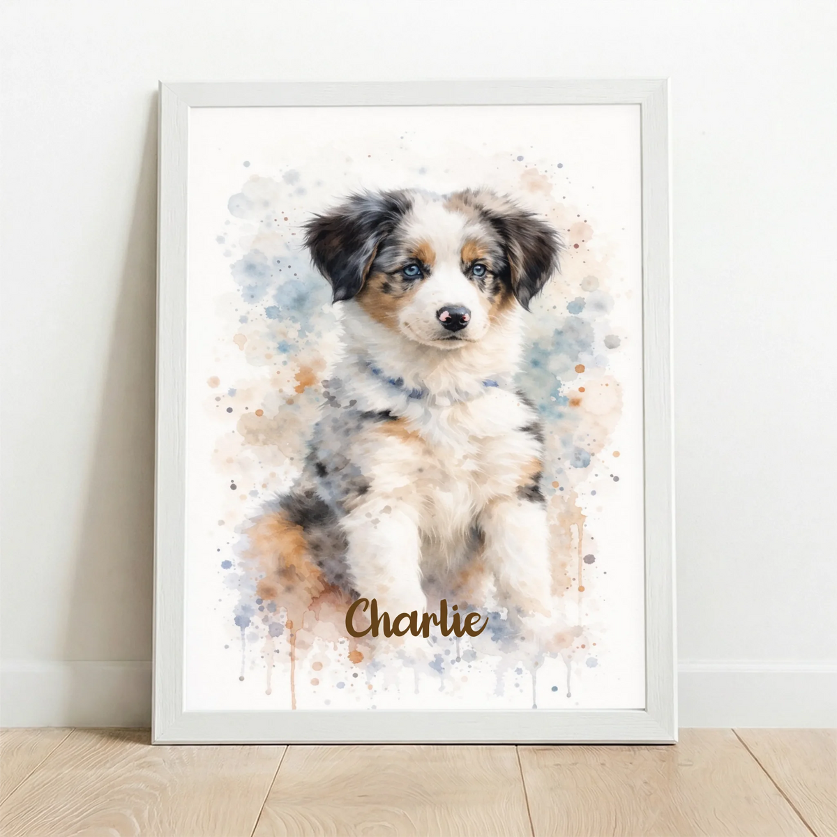 Framed Poster white