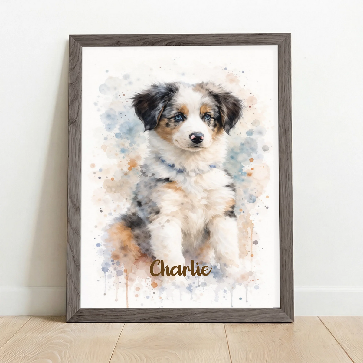 Framed Poster UK oak