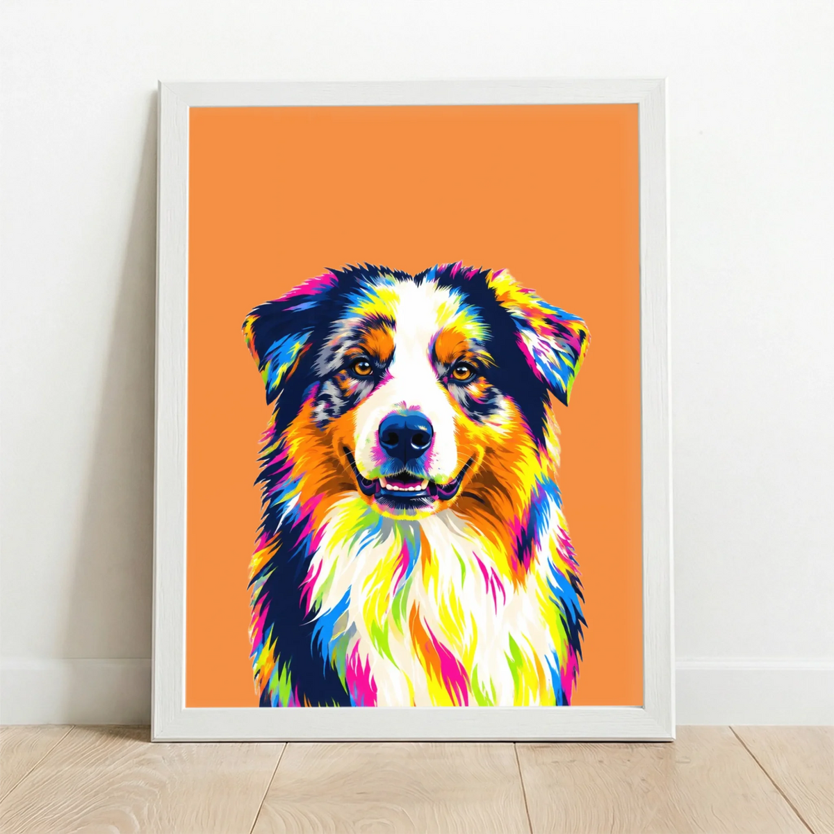 Framed Poster white