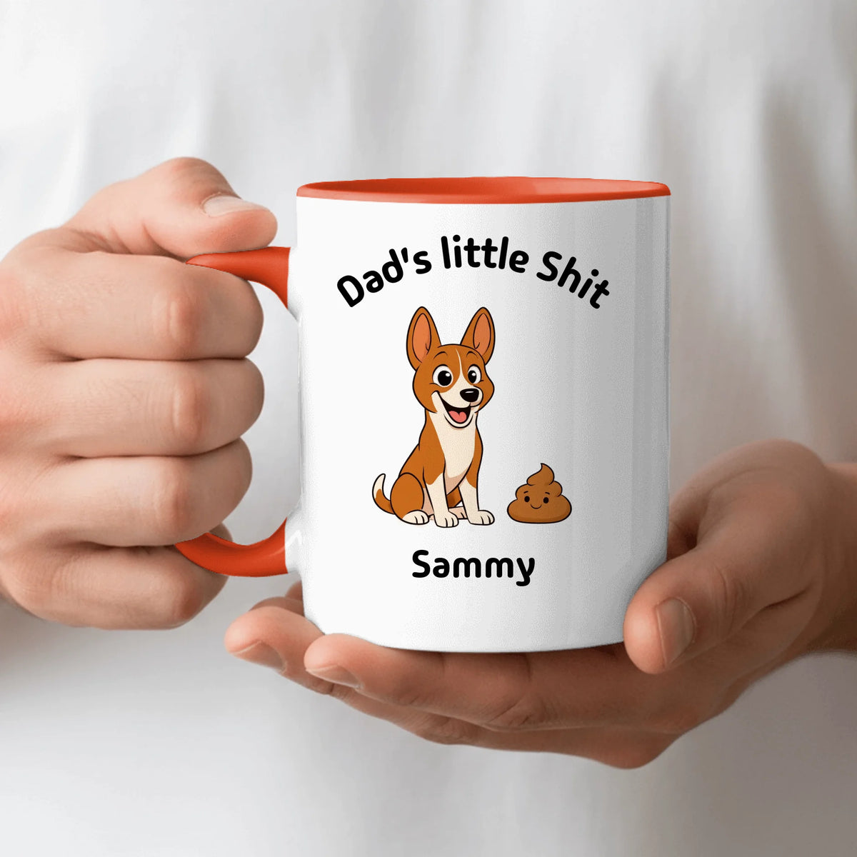 Personalized Mug - Dads little Shit