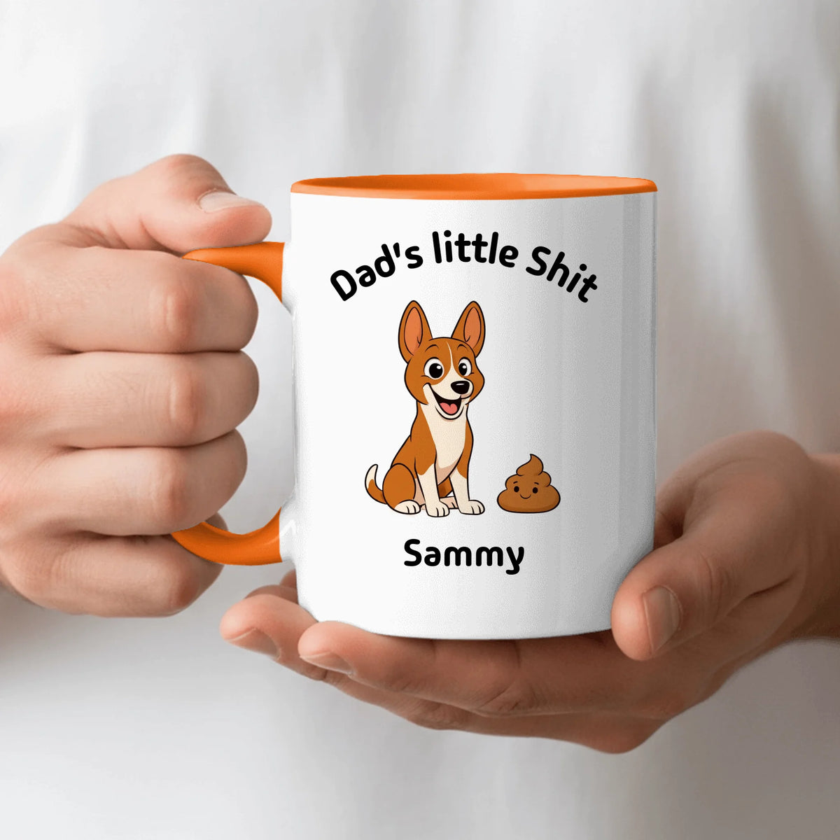 Personalized Mug - Dads little Shit