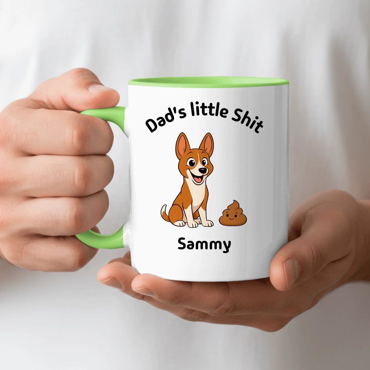 Personalized Mug - Dads little Shit