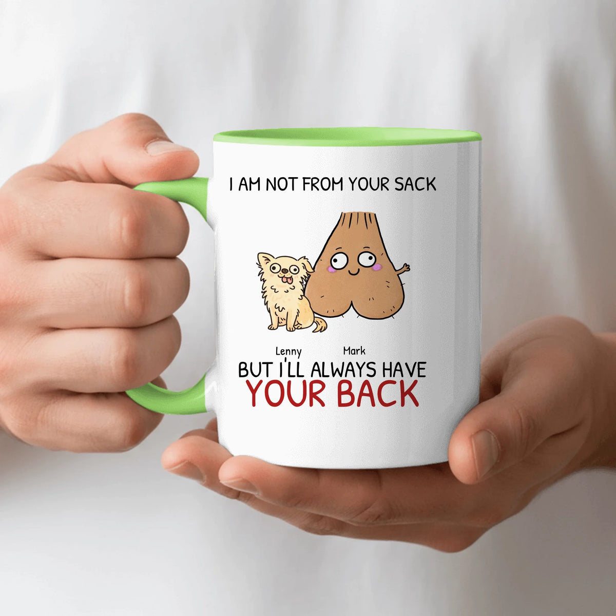 Personalized Mug - Not from your sack