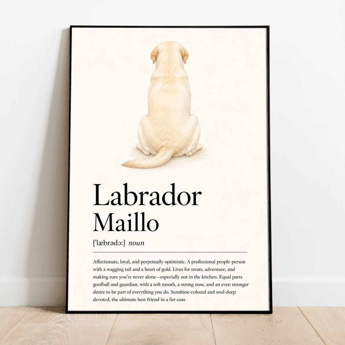 Personalized Poster - Breed Definition