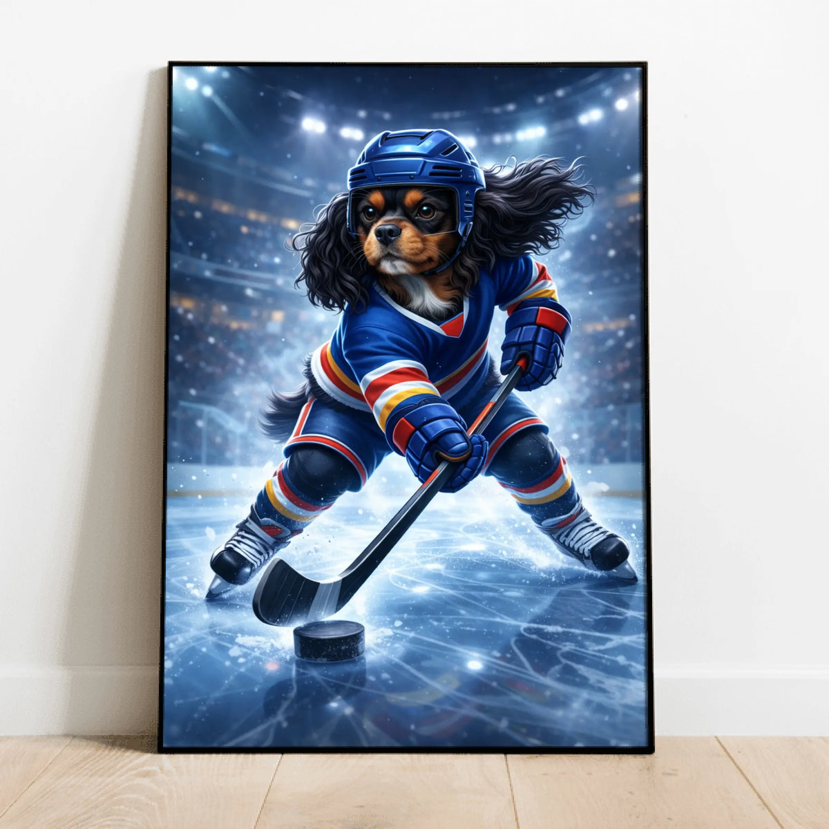 Personalized Poster - Hockey Pet Shot