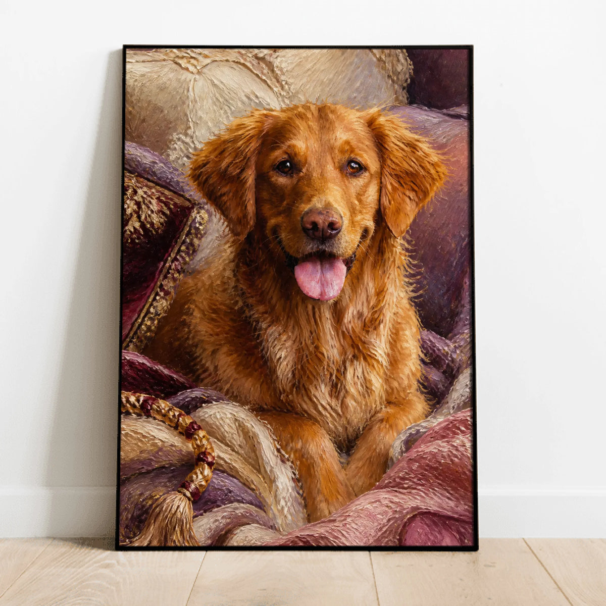 Personalized Poster - Hand Painted Oil