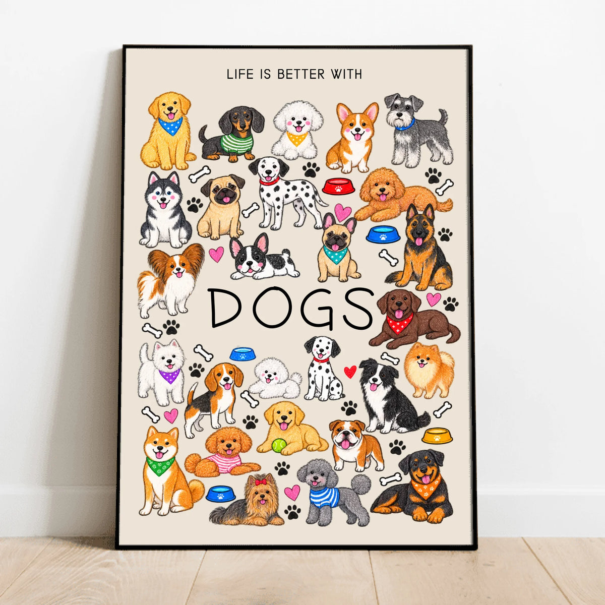 Personalized Poster - Life Is Better