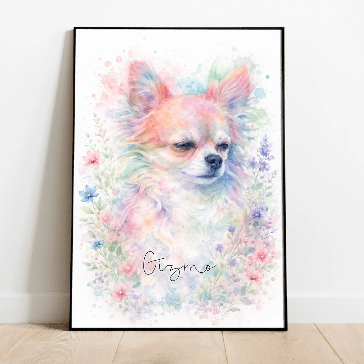 Personalized Poster - Watercolor fur