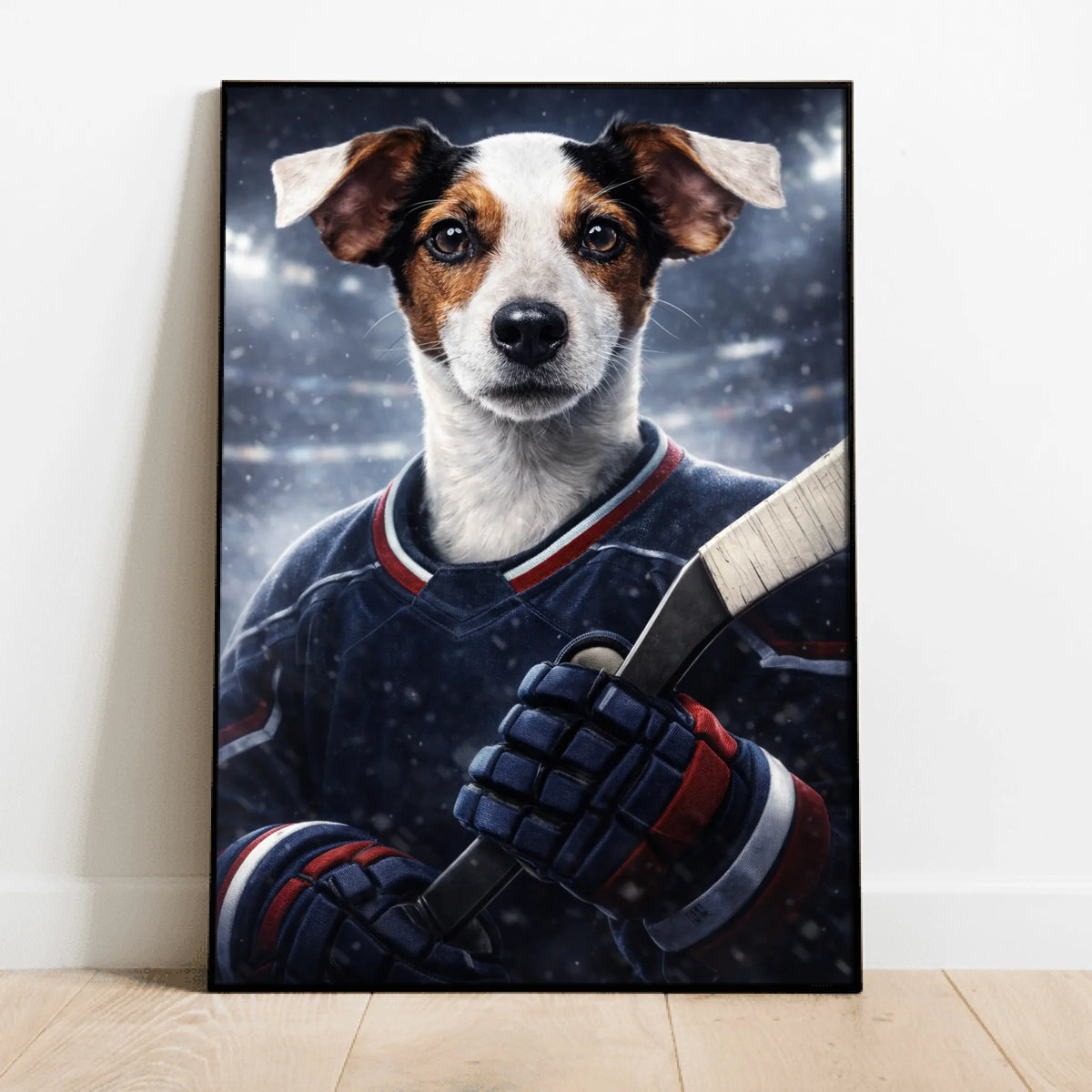 Personalized Poster - Hockey Pet Portrait