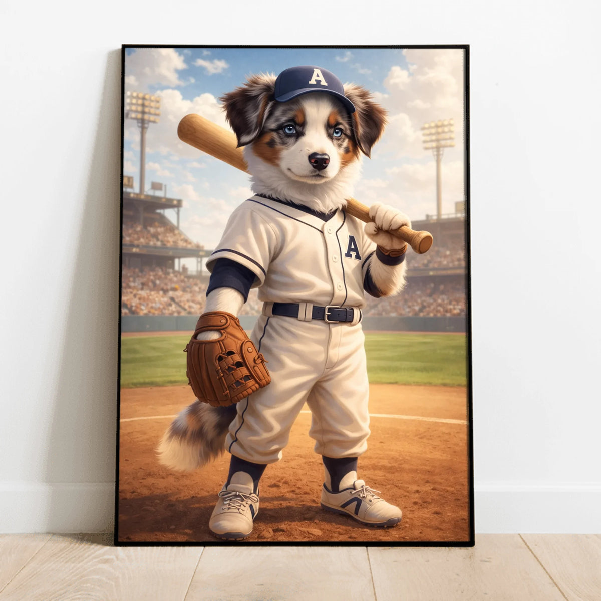 Personalized Poster - Baseball Pet