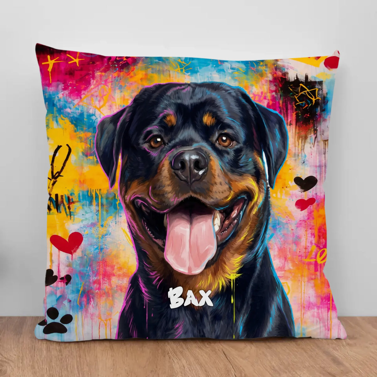 Personalized Pillow - Graffiti