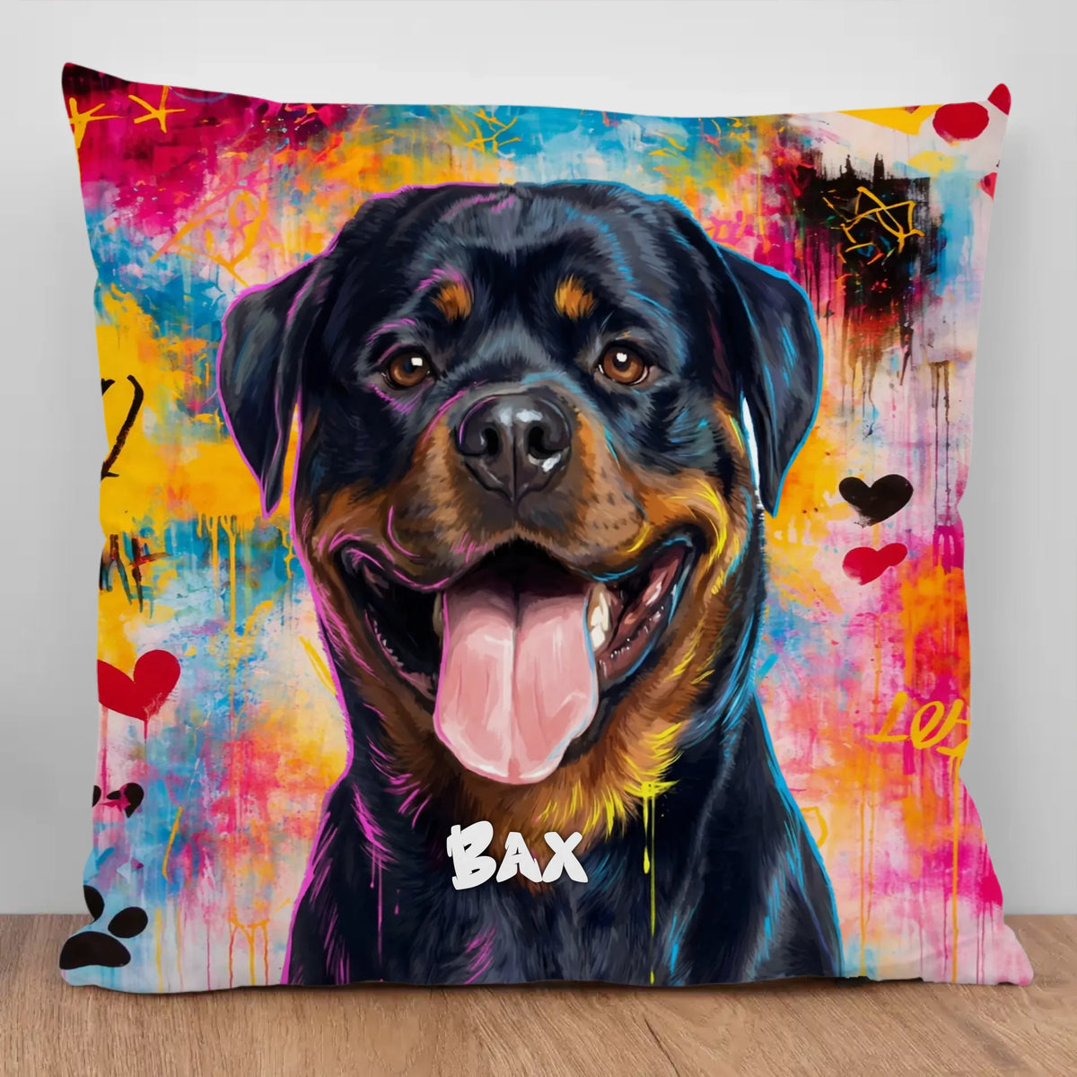 Personalized Pillow - Graffiti