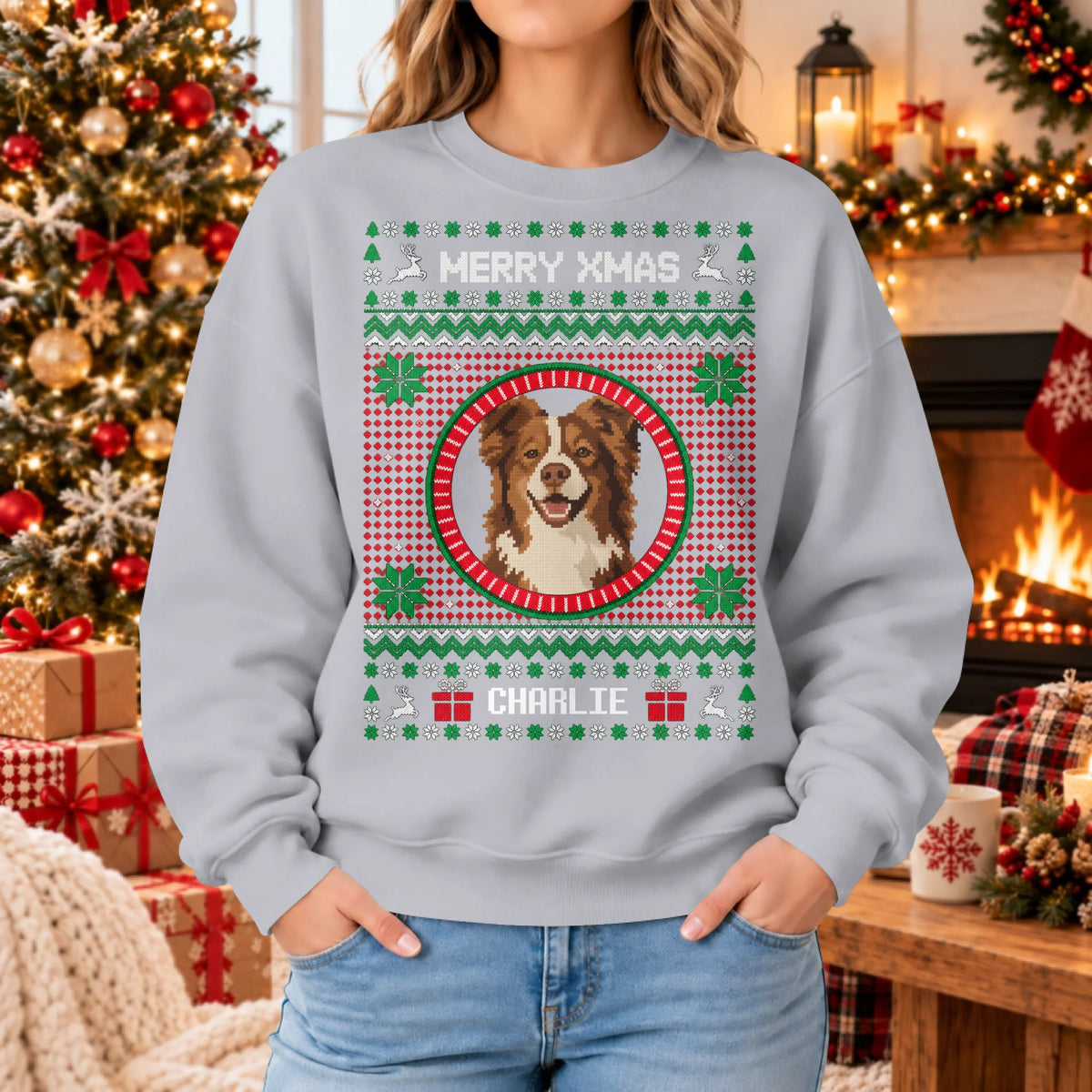 Sweatshirt 2026 SHOP Mockup woman
