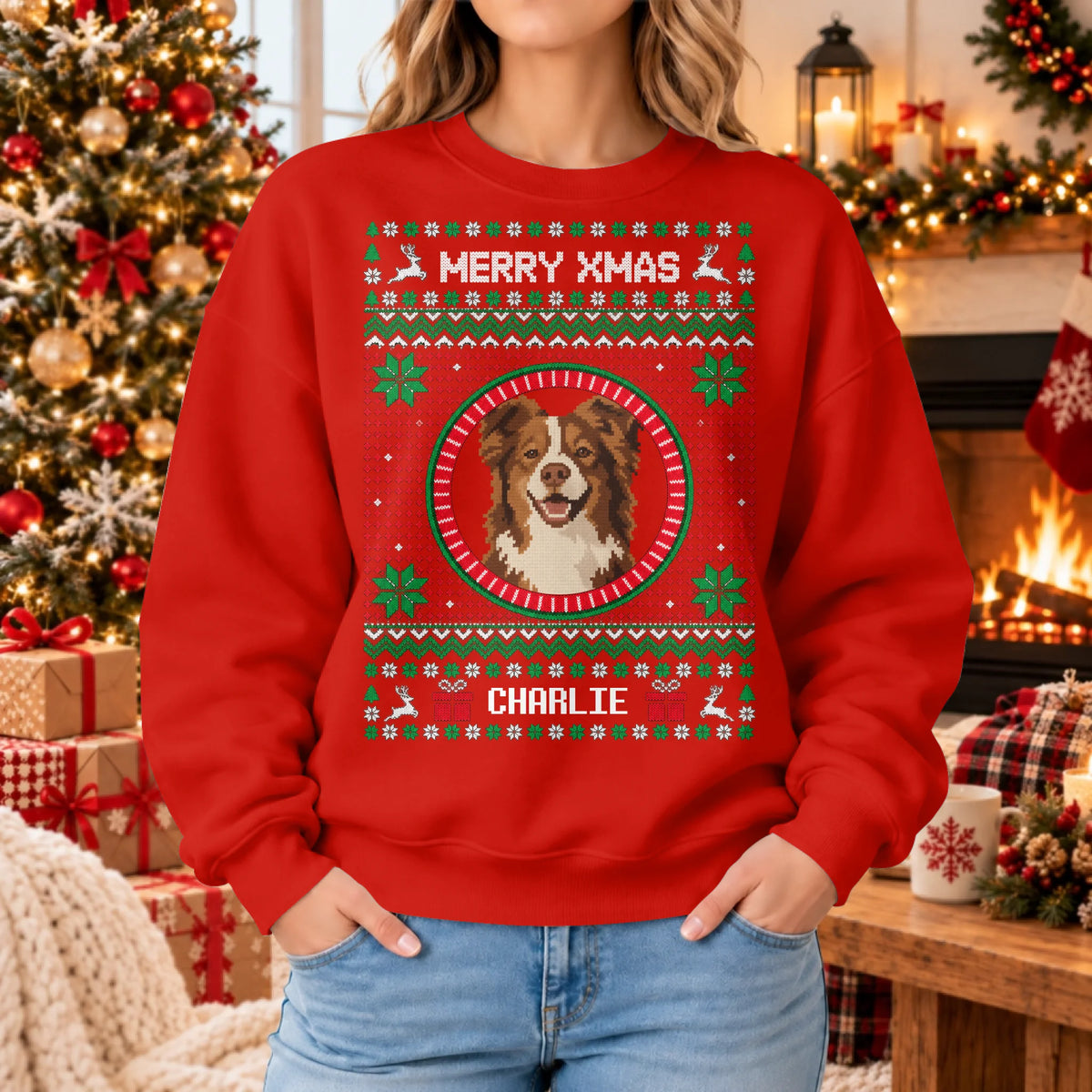 Sweatshirt 2026 SHOP Mockup woman