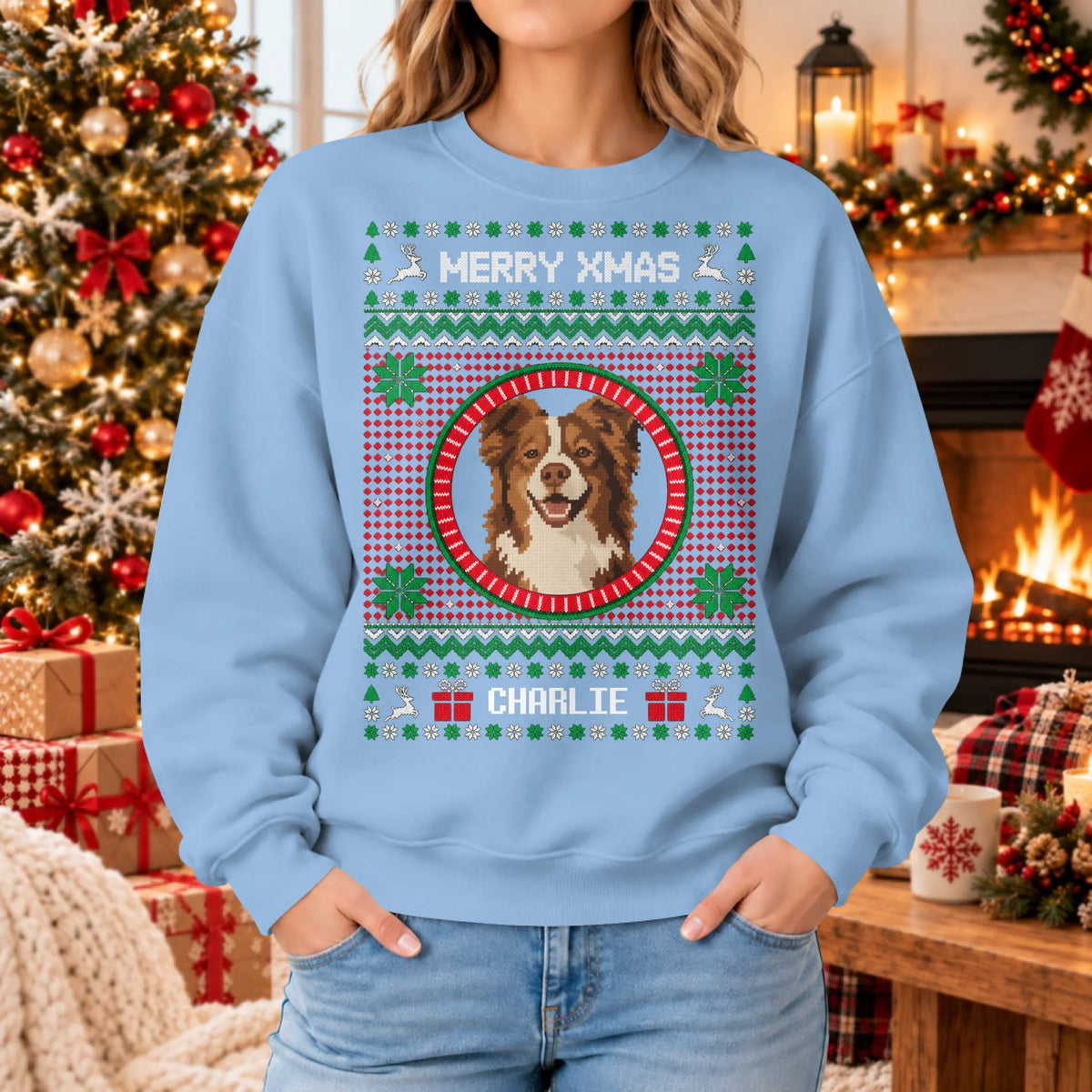 Sweatshirt 2026 SHOP Mockup woman
