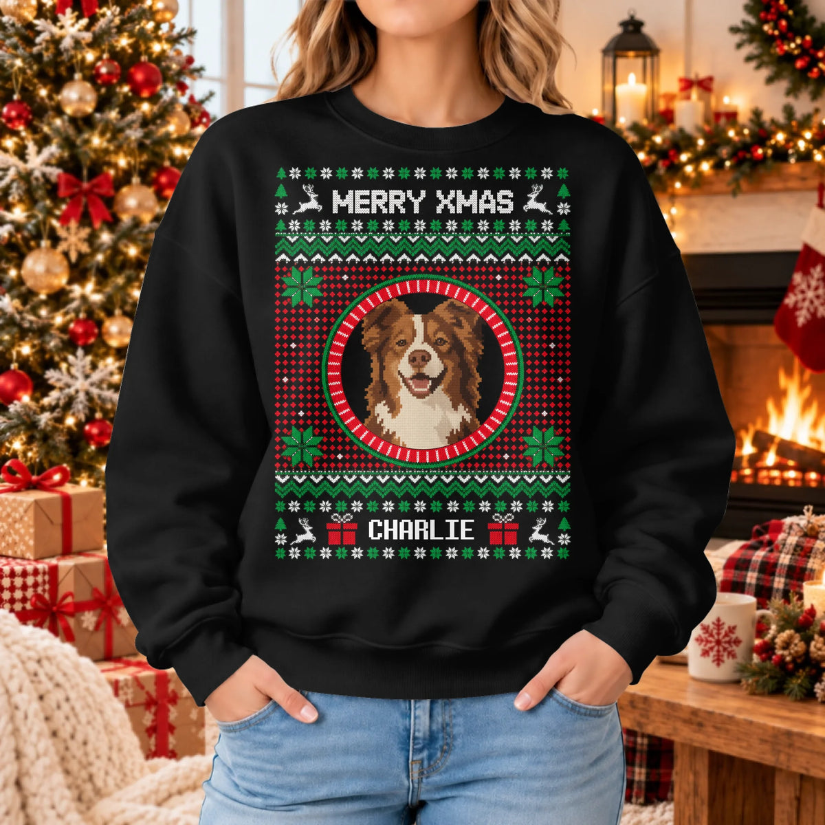 Sweatshirt 2026 SHOP Mockup woman