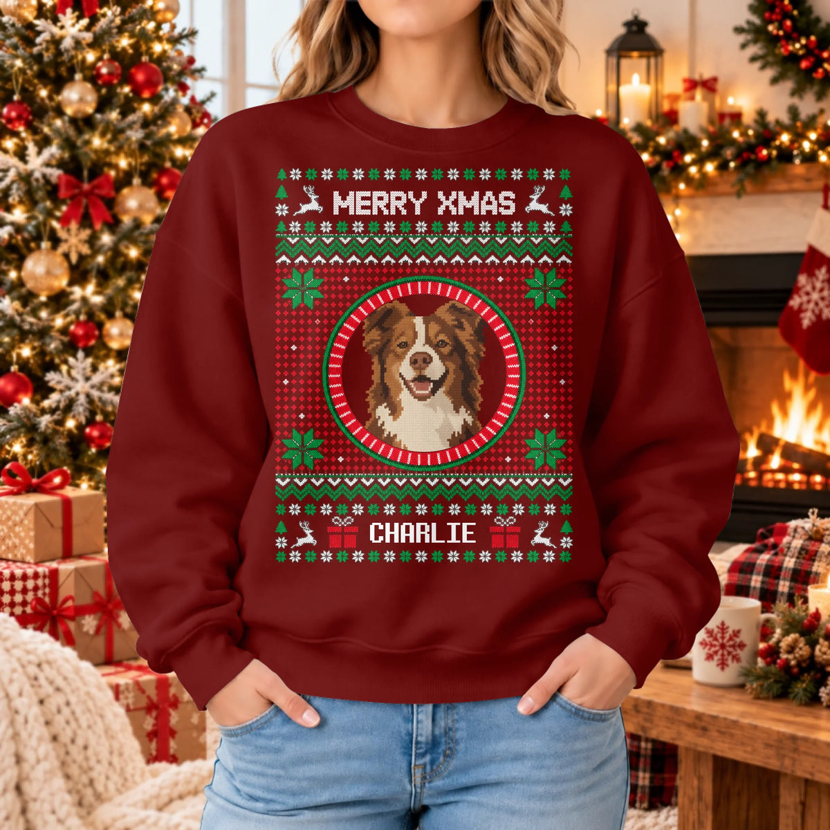 Sweatshirt 2026 SHOP Mockup woman