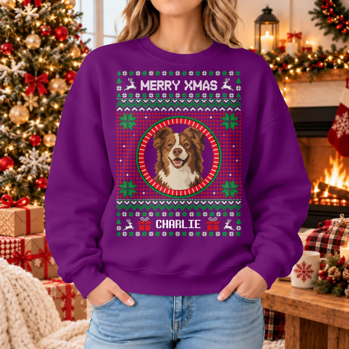 Sweatshirt 2026 SHOP Mockup woman