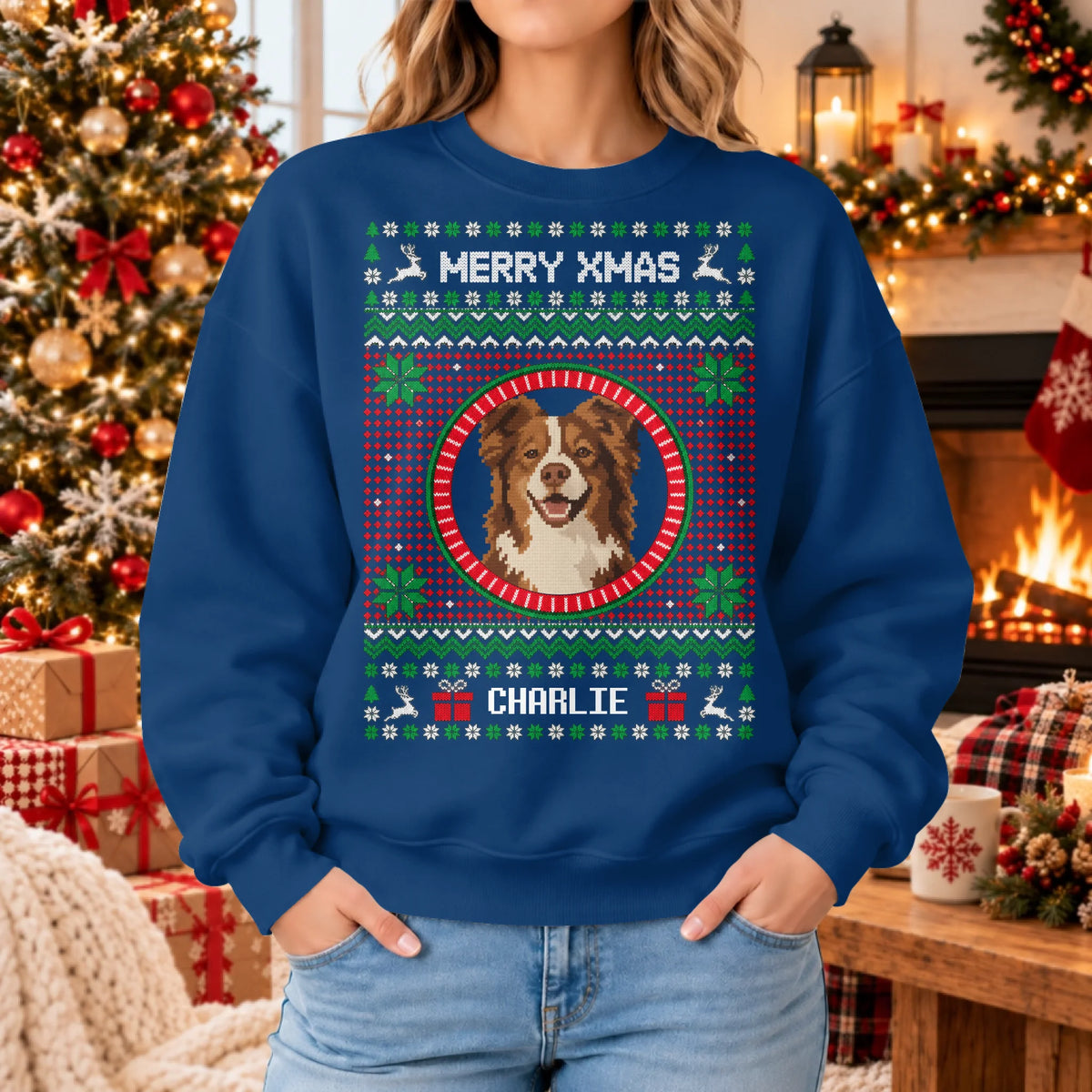 Sweatshirt 2026 SHOP Mockup woman