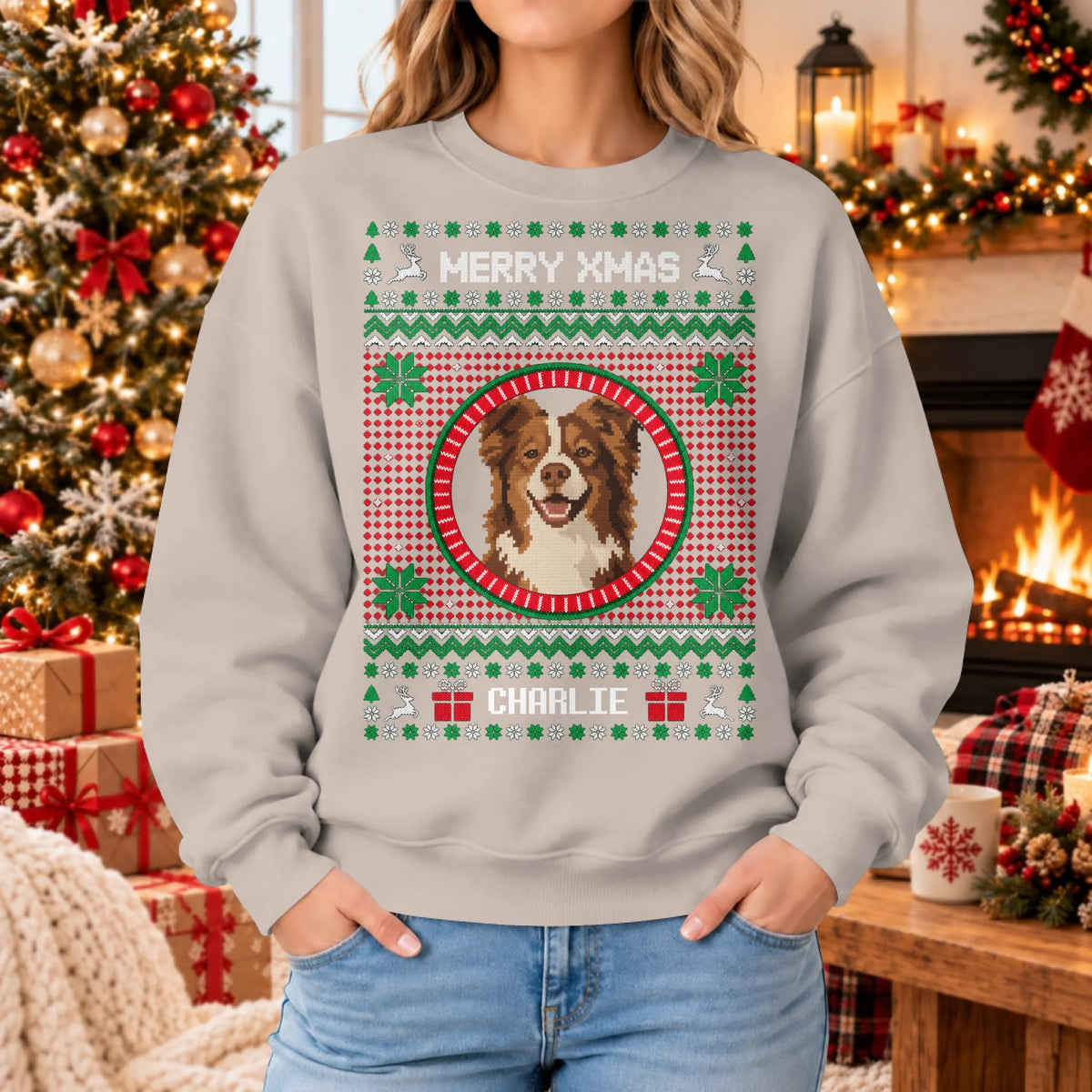 Sweatshirt 2026 SHOP Mockup woman