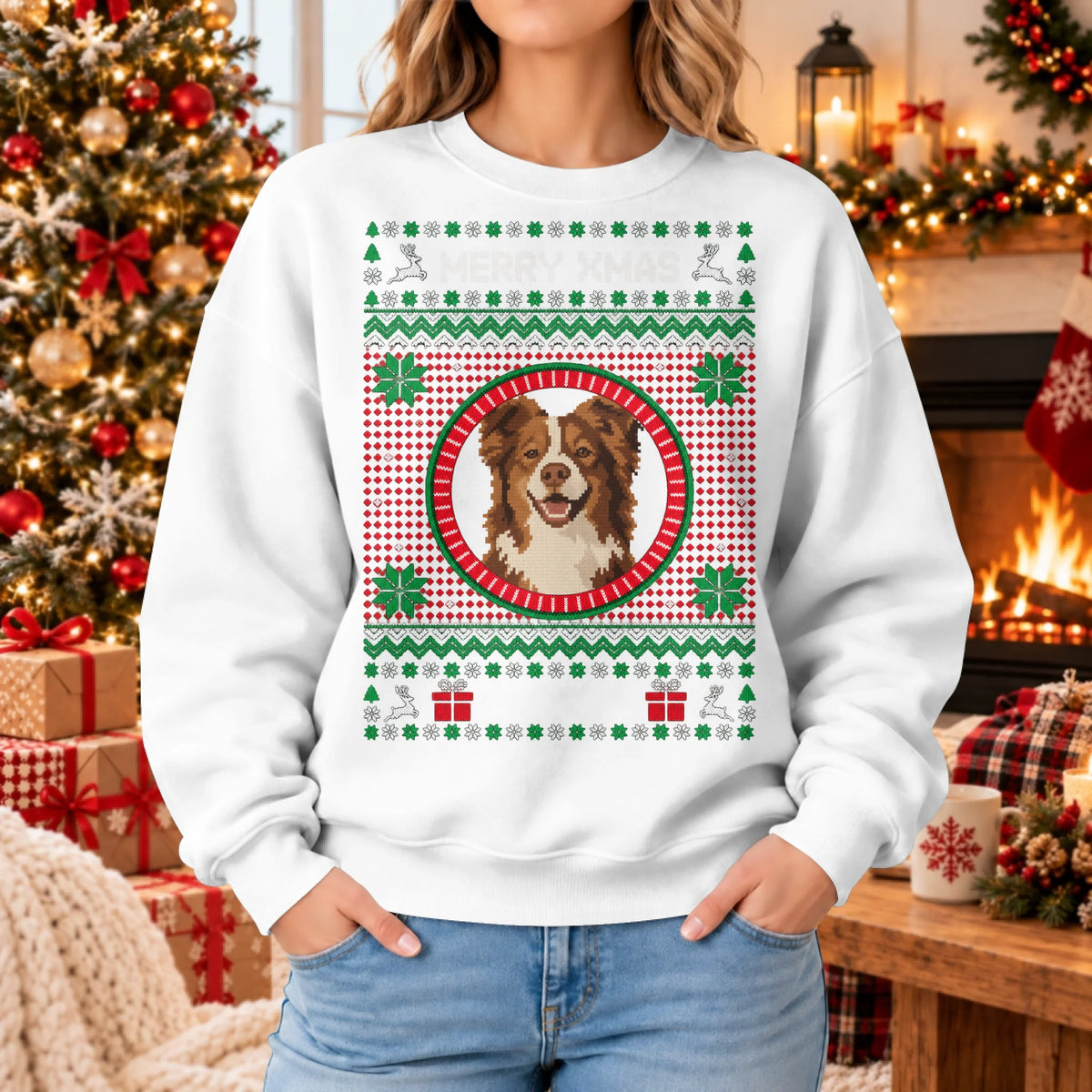 Sweatshirt 2026 SHOP Mockup woman
