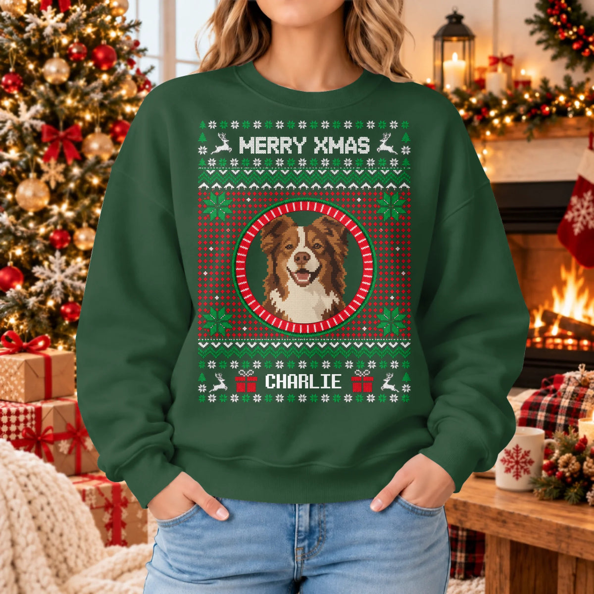 Sweatshirt 2026 SHOP Mockup woman