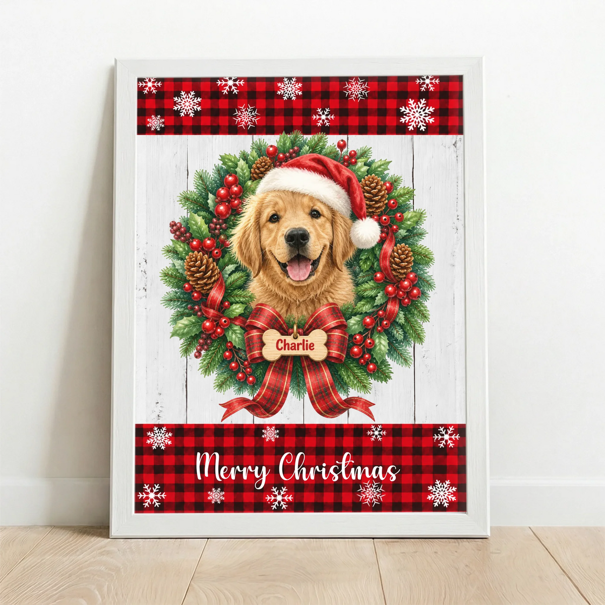 Framed Poster white
