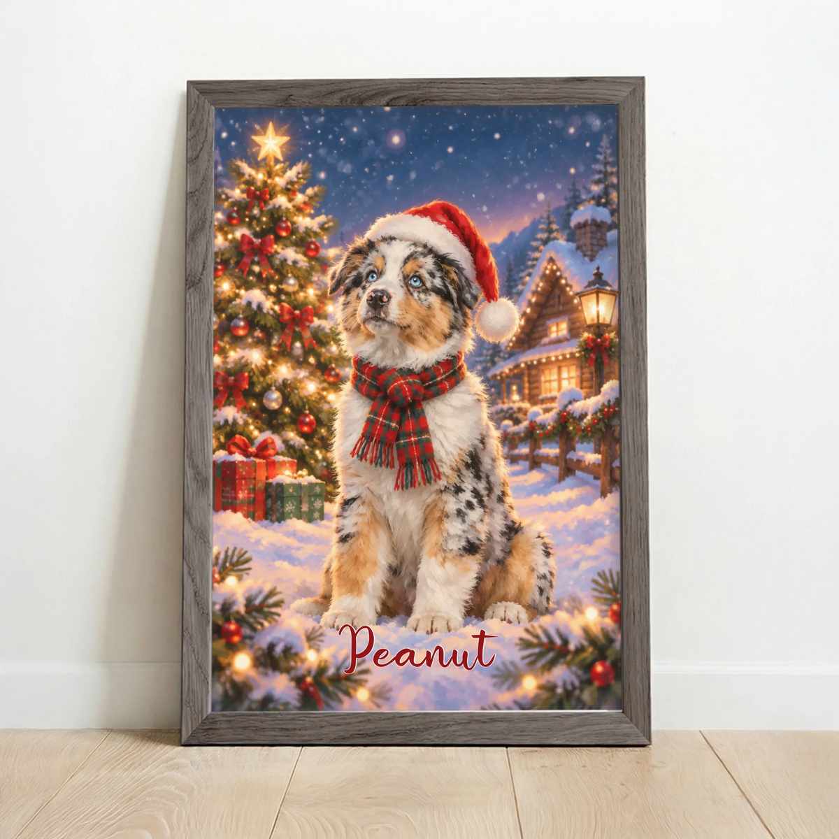 Framed Poster UK oak copy