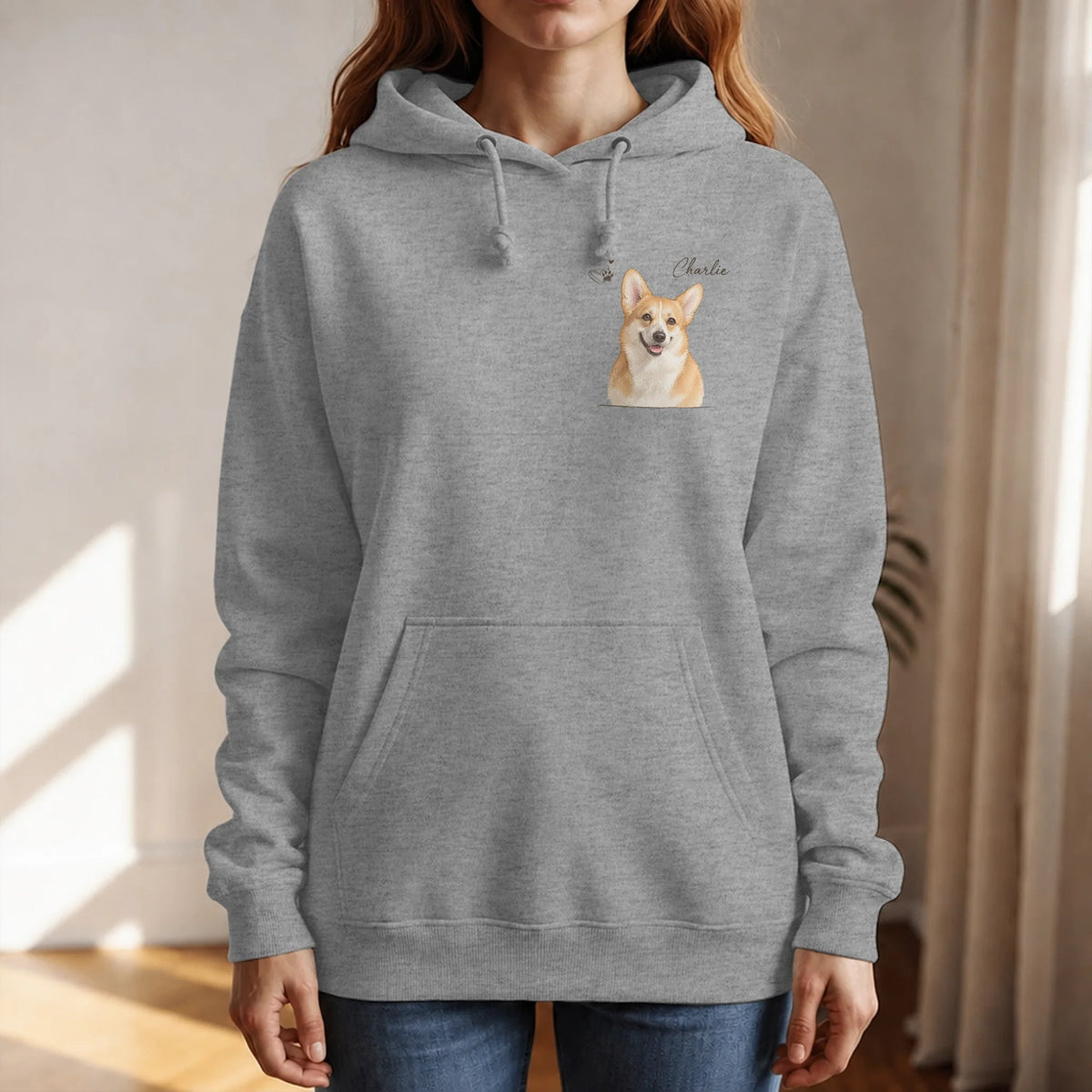 HOODIE Front Print