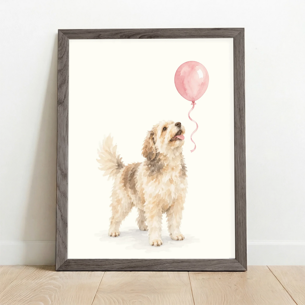 Framed Poster UK oak