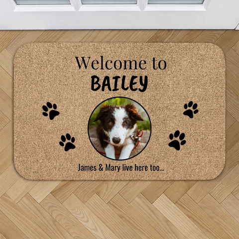 Personalized Doormat - Own Photo - Featured Image